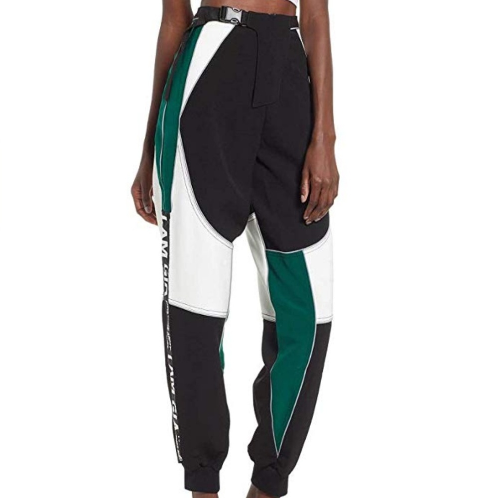 ❌SOLD❌NWOT I. AM. GIA. Electra Moto Logo Tape Pant